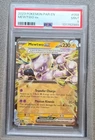 POKEMON CARD MEWTWO EX DOUBLE RARE 58 PAR EN PARADOX RIFT #58 GRADED PSA 9 MINT