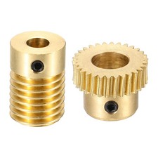 Worm Gear Set 0.5 Module 1:30 Reduction Rate(Gear-8mm Bore, Rod 5mm Bore)