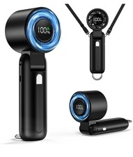 Handheld Mini Fan 100-Speed Adjustable, 160  Flexible Head, 5000mAh Battery