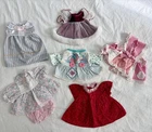 CPK PREEMIE GIRL Lot ~ 7 pcs Vintage Doll Clothes Outfits Cabbage Patch Kids