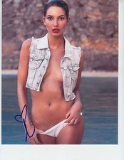 Lily Aldridge- SPORTS ILLUSTRATED SWIMSUIT - signed 8x10