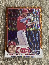 2023 Series 1 Base Orange Foil #230 Albert Almora /299 - Cincinnati Reds