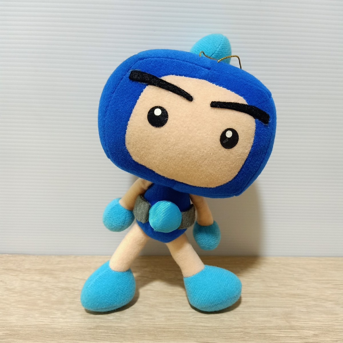 Bomberman B-Daman Bakugaiden Aobon Blue Bomber Plush TAKARA Prize