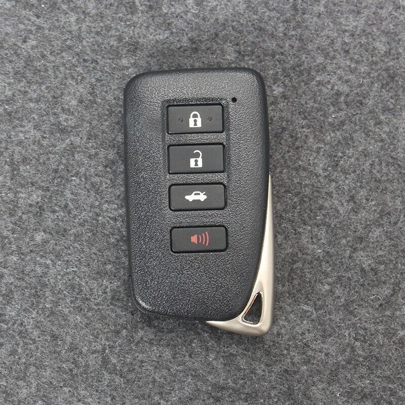 4 Buttons Flip Keyless Entry Remote Key Fob Shell Cover For Lexus NX GS RX IS - Image 3 of 4