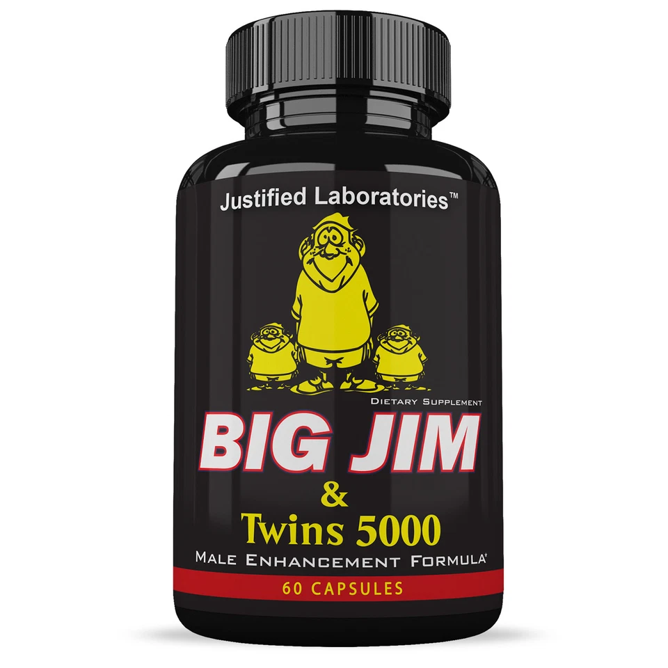 Big Jim and Twins Xtreme 5000 Nitric Oxide Pills - Image 2 of 4