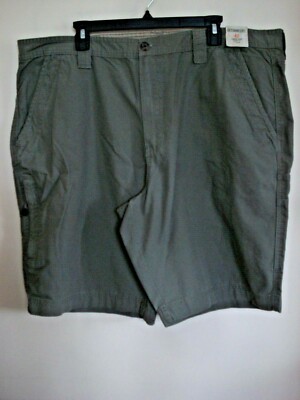 Mens Shorts Cliff Deep Lichen Green Size 42 Outdoor Life Cotton