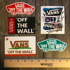 Vans Off The Wall Stickers Water Resistant Tax FREE Quality Collectors Rare
