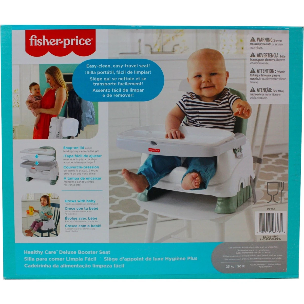 Fisher price healthy care deluxe outlet booster