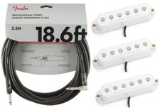 Seymour Duncan Classic Stack Plus STK-S4 White For Strat Pickup Set FENDER 18'