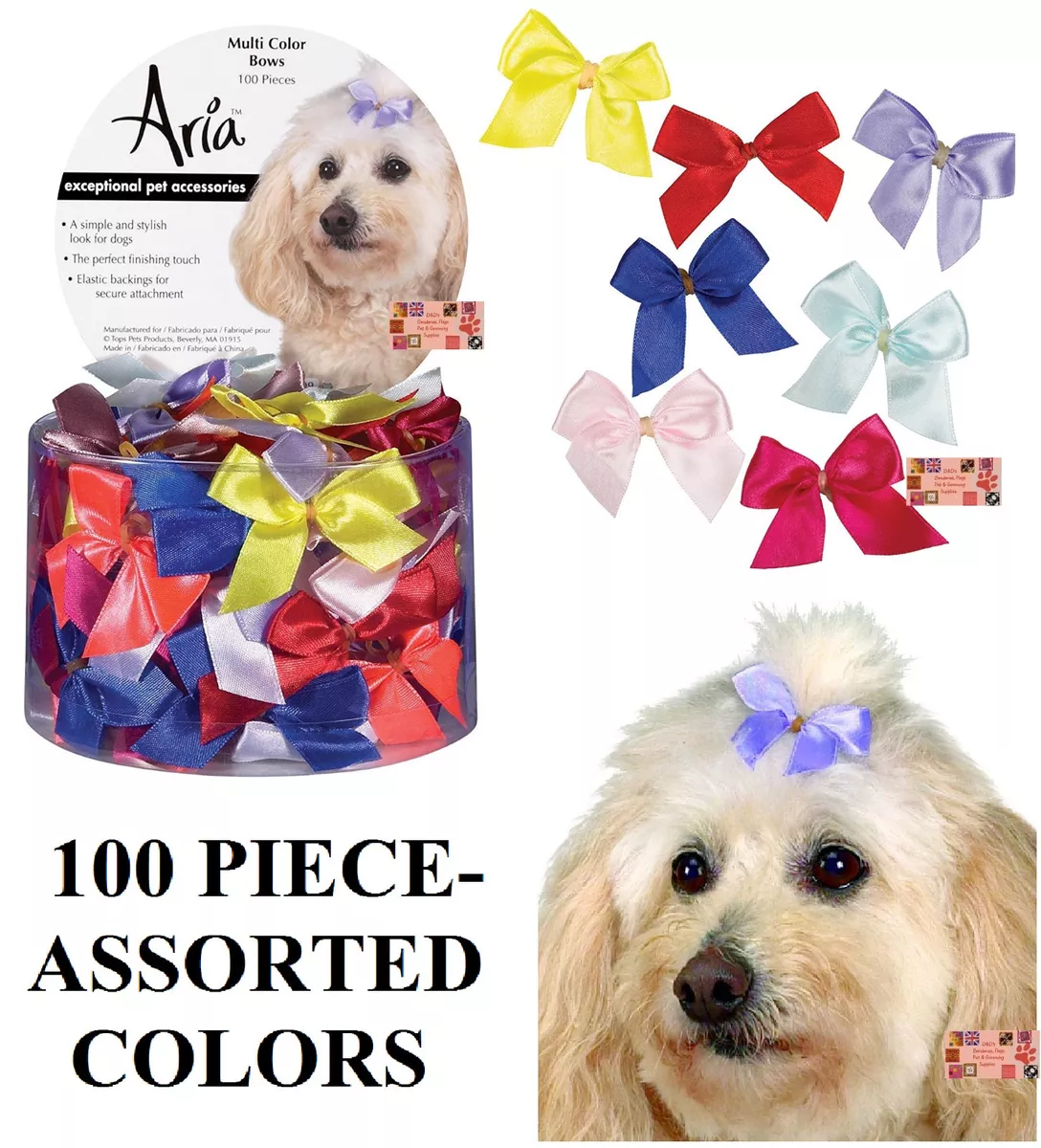 Dog grooming bows and bandanas cheap