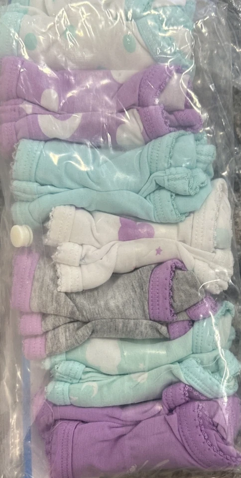 Juego de 7 piezas de ropa interior Carter’s Little Girls talla 2/3 nuevo Foto 2 de 3