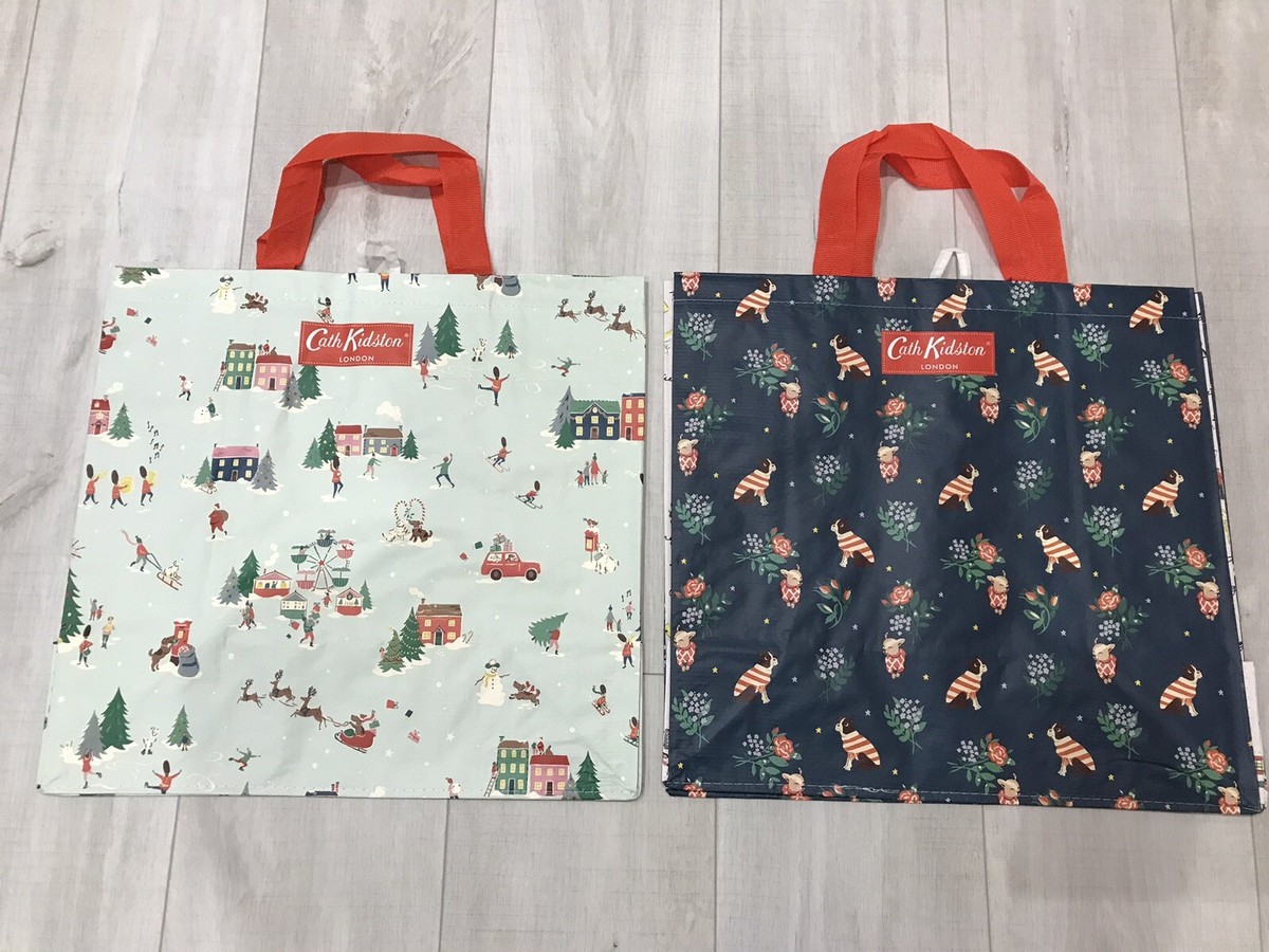 New Pair Of Cath Kidston Ltd Edition Tesco Reusable Shopping Bags