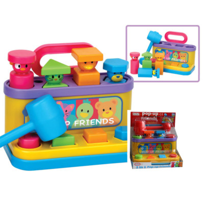Pop Up Friends Activity Spielzeug geeignet ab 18 Monaten