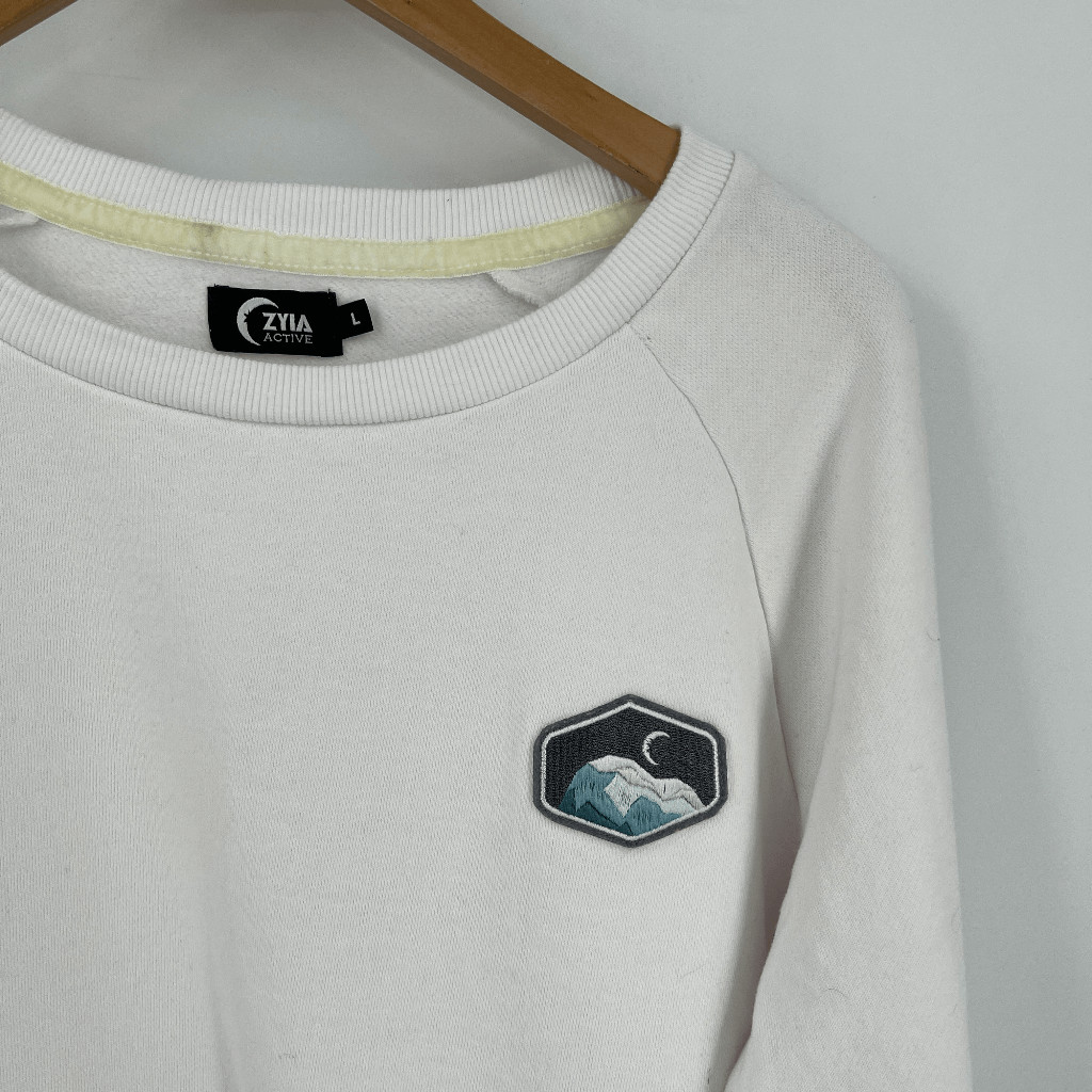Zyia Active MOUNTAIN PATCH SWEATSHIRT - image 3