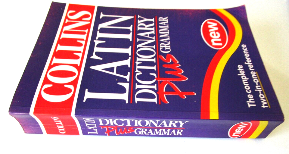 Collins Latin Dictionary..Plus Grammar Two in One reference