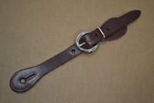 Kids Spur Straps - 5/8" - Burgundy Latigo - 1 Pair E497 