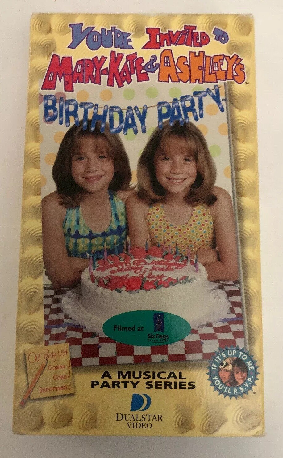 You Re Invited To Mary Kate & Ashley's Birthday Party