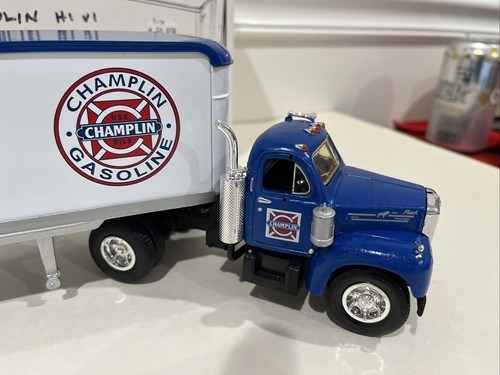 First Gear 1:34 1960 modello B-61 Mack rimorchio trattore 19-1643 Champlin HI-VI - Foto 10 di 20