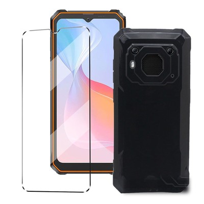 hülle mit Glas 1Pcs Compatible with Blackview BV6200 Pro/Blackview BV6200 Plu...