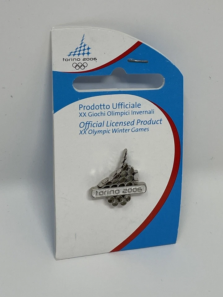2006 Turin Olympic Pin - Lapel Winter Games Torino Italy - New On Card - Image 3 of 4