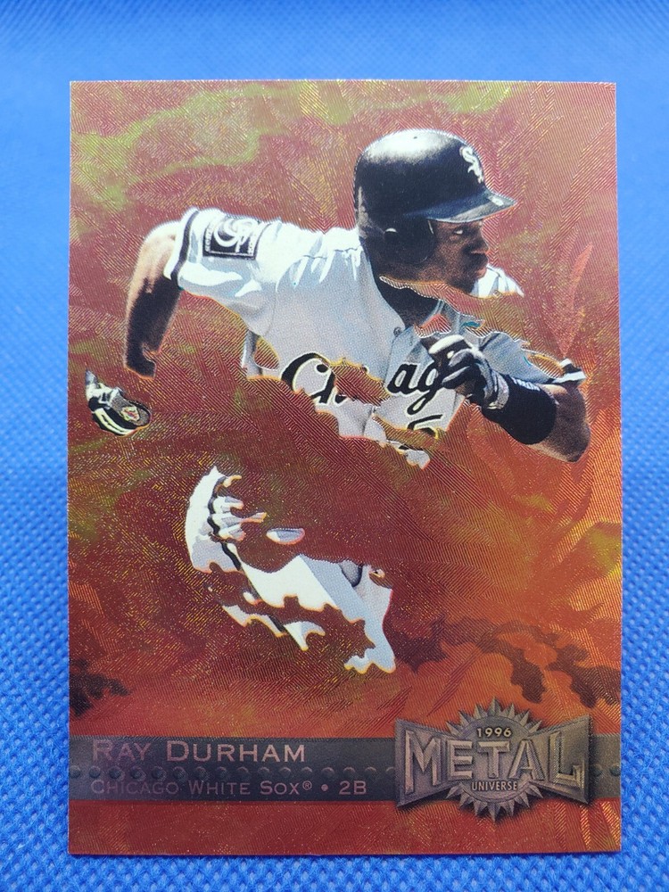 1996 Metal Universe RAY DURHAM card #35 CHICAGO WHITE SOX Baseball