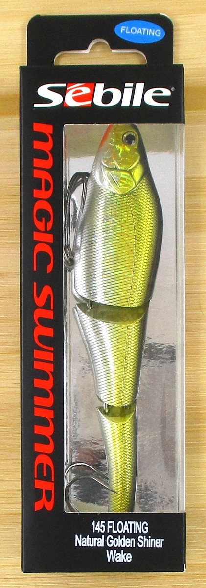 LEURRE COULANT SEBILE MAGIC SWIMMER SLOW SINKING 12.5CM