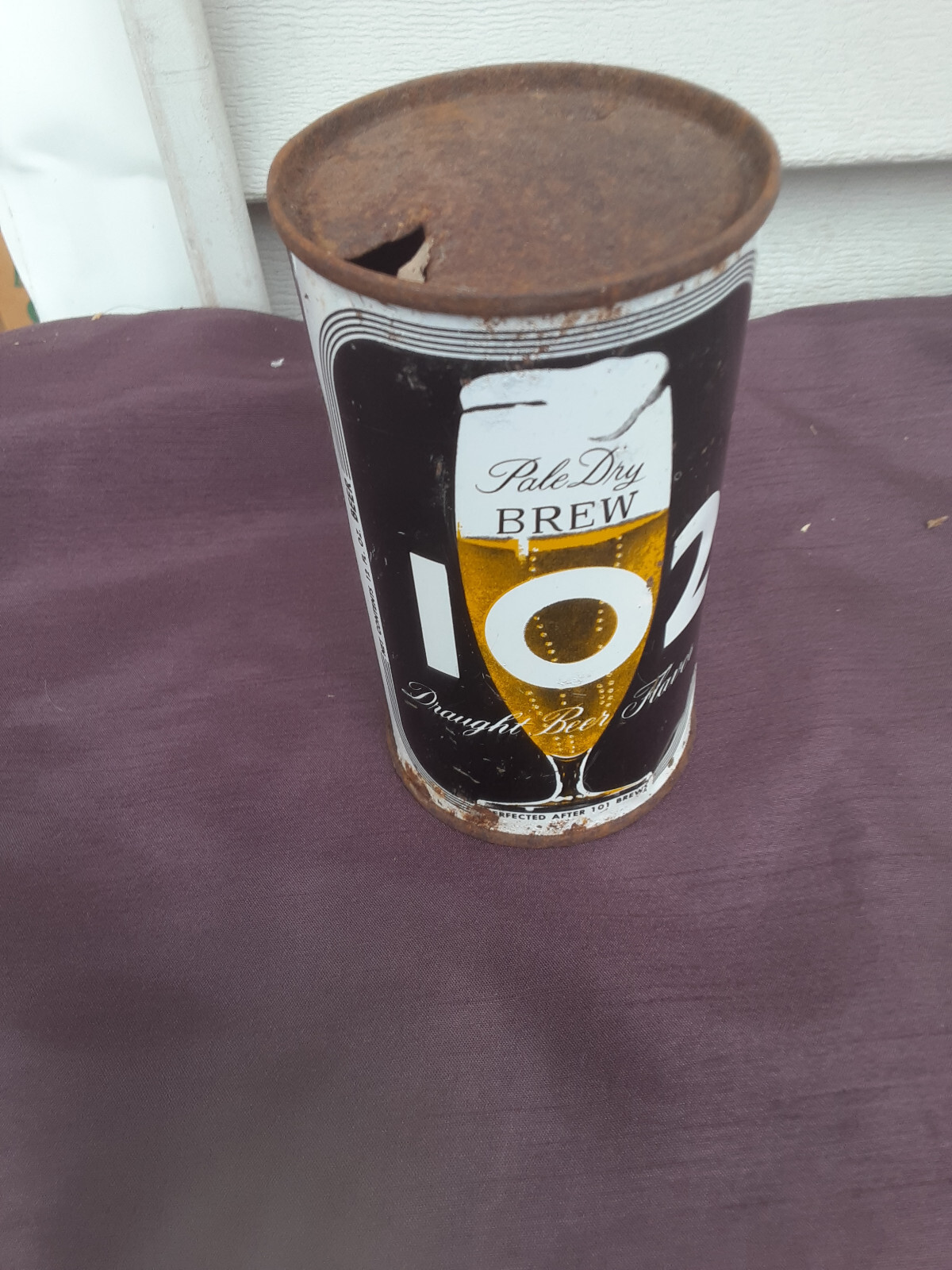 PALE 1 0 2 FLAT TOP TOPS CHEAP BEER CAN CANS EMPTY UP eBay