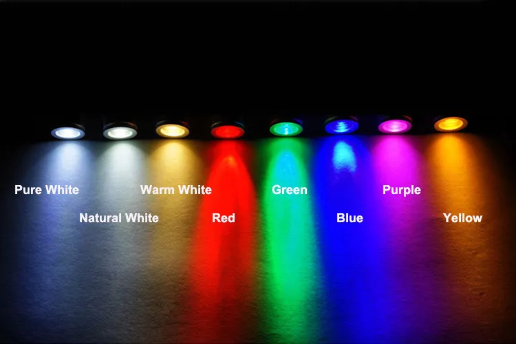 6Pcs 1W LED Mini Light Bull s Eye Focus Lamp Fixture Bookshelf Cabinet Spotlight