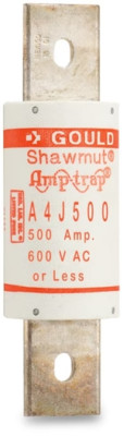 Mersen A4J500 500Amp (500A) A4J 600V Fast-Acting Class J Pack of 1 Fuses
