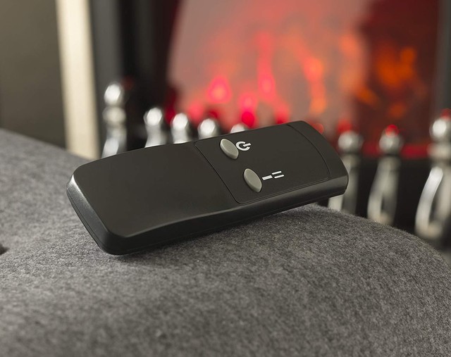 Dimplex Club 2kw Electric Fire Black Classic Stove CW Remote Control ...
