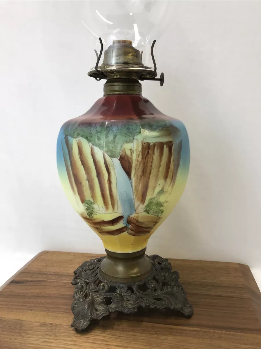 Antique online hurricane lantern