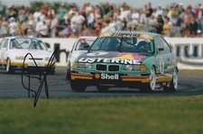 Steve Soper Hand Signed BMW 9x6 Photo Touring Cars Autograph 1