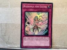 Blessings for Gusto | Super Rare | 1st Edition | HA05-EN059 | Mint