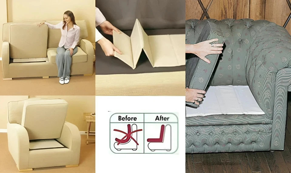 NEW PREMIER SOFA SEAT REJUVENATOR BOARDS ARMCHAIR SUPPORT 1-2-3 SEATER SAVERS - Image 2 of 4