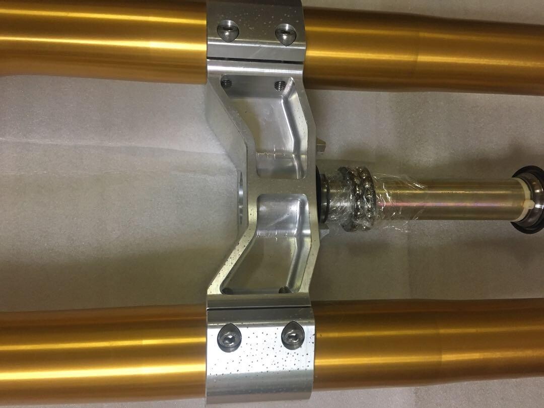 Ducati Ohlins FG43 Front Fork Radial Mount with Billet BK Style