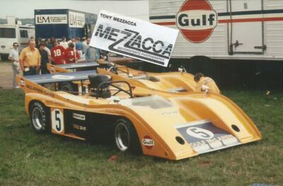 GULF TEAM MCLAREN M20'S DENNY HULME PETER REVSON 72 MID-OHIO SCCA CAN AM IMSA