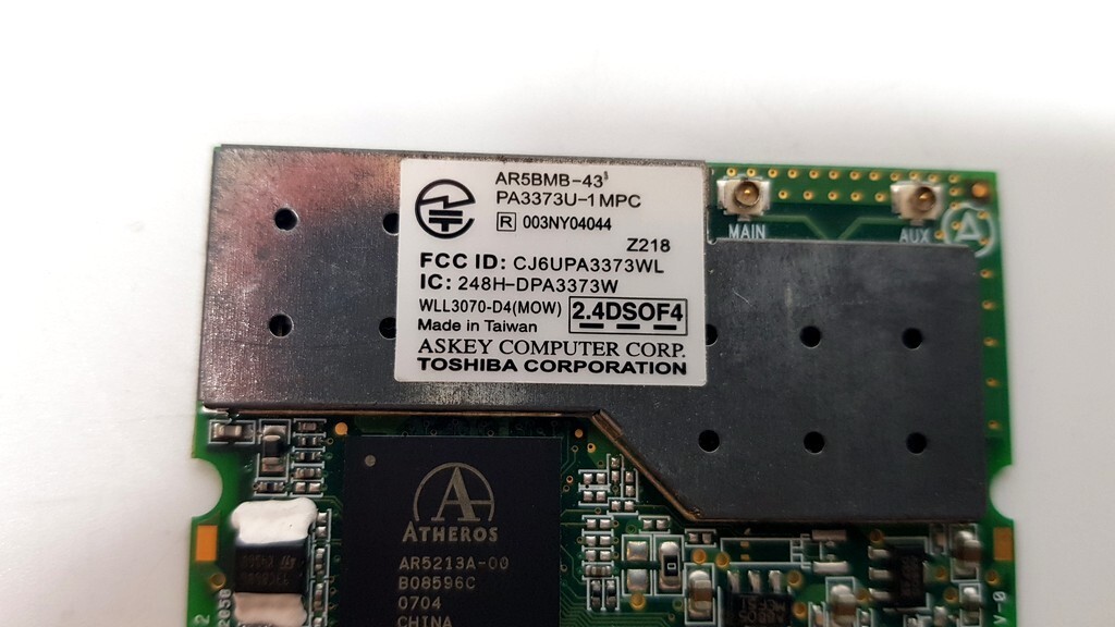 Carte fille Bouton Power pour Toshiba Satellite Pro L300