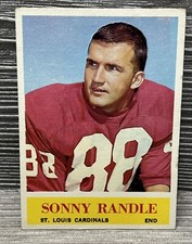1964 Philadelphia Football Sonny Randle #178 Los Angeles Rams Vintage NFL Card