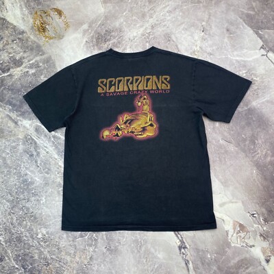 SCORPIONS VINTAGE バンドT Vintage Scorpions T shirt Hard Rock Band Unbreakable Album Shirt
