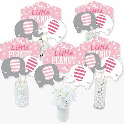 Pink Elephant Decorations Diy Girl Baby Shower Or Birthday Party