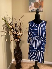 CALVIN KLEIN Multicolor Ck  Floral dress size 6 $118+tax