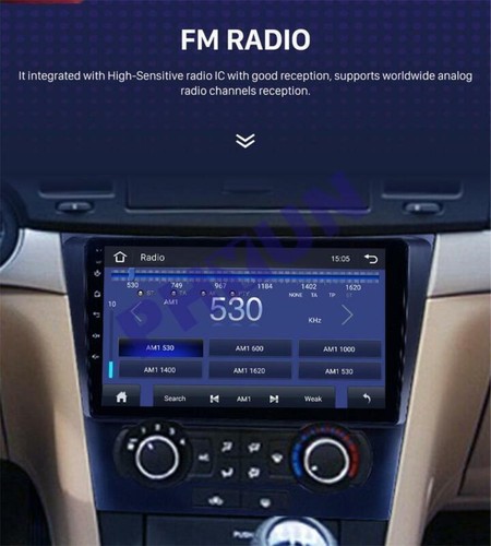 9" Android 10 Car Radio 1GB+16GB GPS Navigation For Chevrolet Epica 2006-2012 - Picture 6 of 12