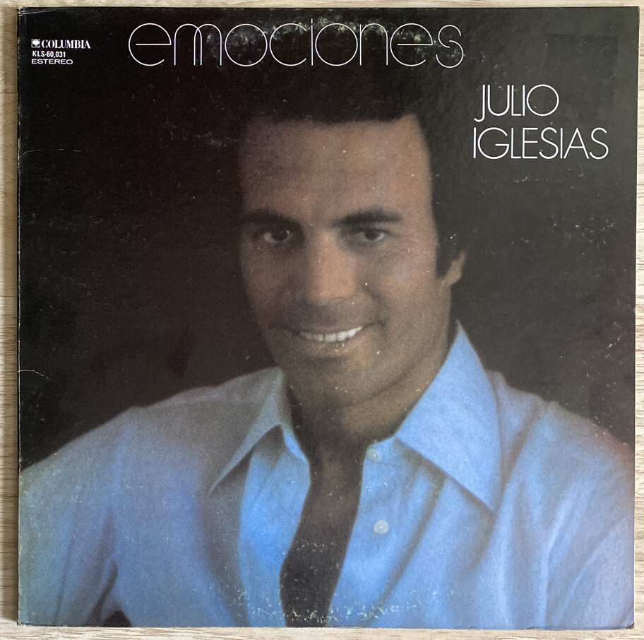 JULIO IGLESIAS EMOCIONES LP LATIN 1978 VINYL RECORD MEXICO EX | eBay