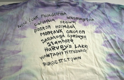 Vintage Rolling Stones Voodoo Lounge 1994 Gr. XL T-Shirt Baumwolle Batik Farbe - Bild 5 von 10