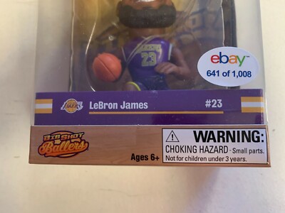 Lebron James Big Shot Ballers Action Figure EBAY Limited to 1 008