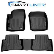 SMARTLINER Custom Fit Floor Mats 2 Row Liner Set OEM TPE 2018-2022 Toyota C-HR