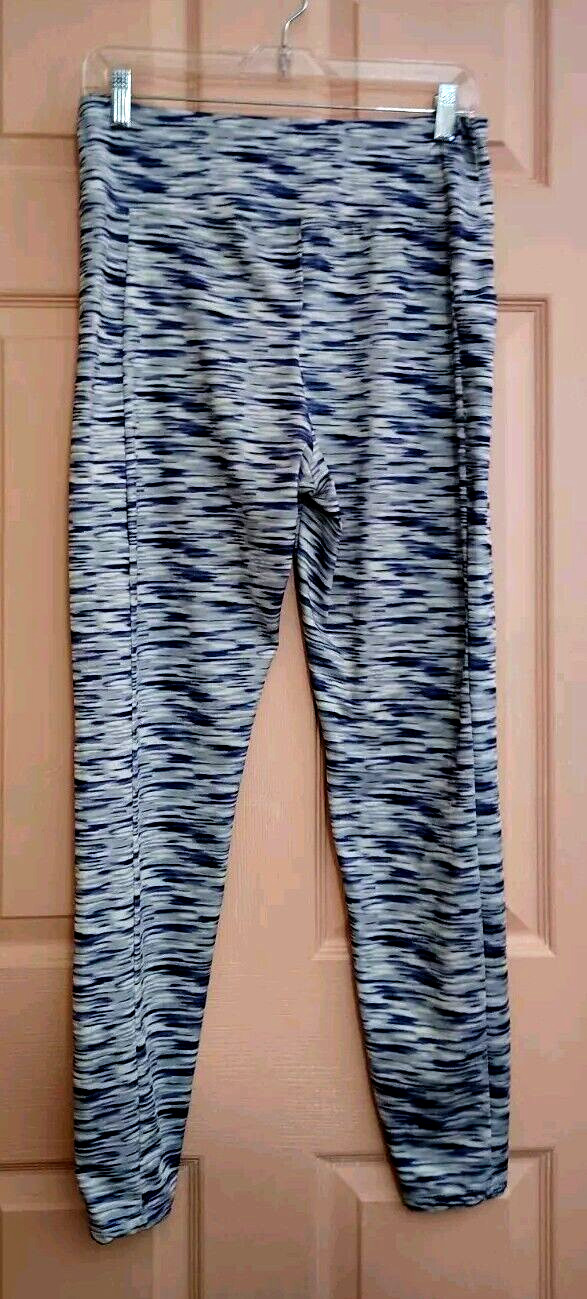 Zone Pro Blue Large Polyester Athletic Leggings - image 3