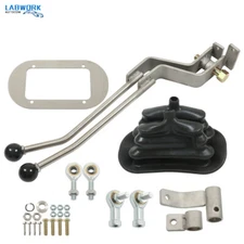 Stainless Steel Twin-Stick Shifter NP205GM8 For GM NP205 8-Bolt Transfer Case