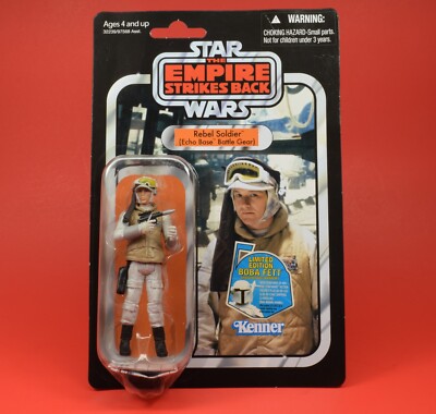 Star Wars Vintage Collection VC68 Echo Base Rebel 2011 Card Carded w/ Star Case