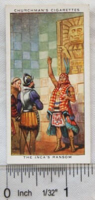 1935 Churchman's Treasure Trove No. 46 The Inca's Ransom